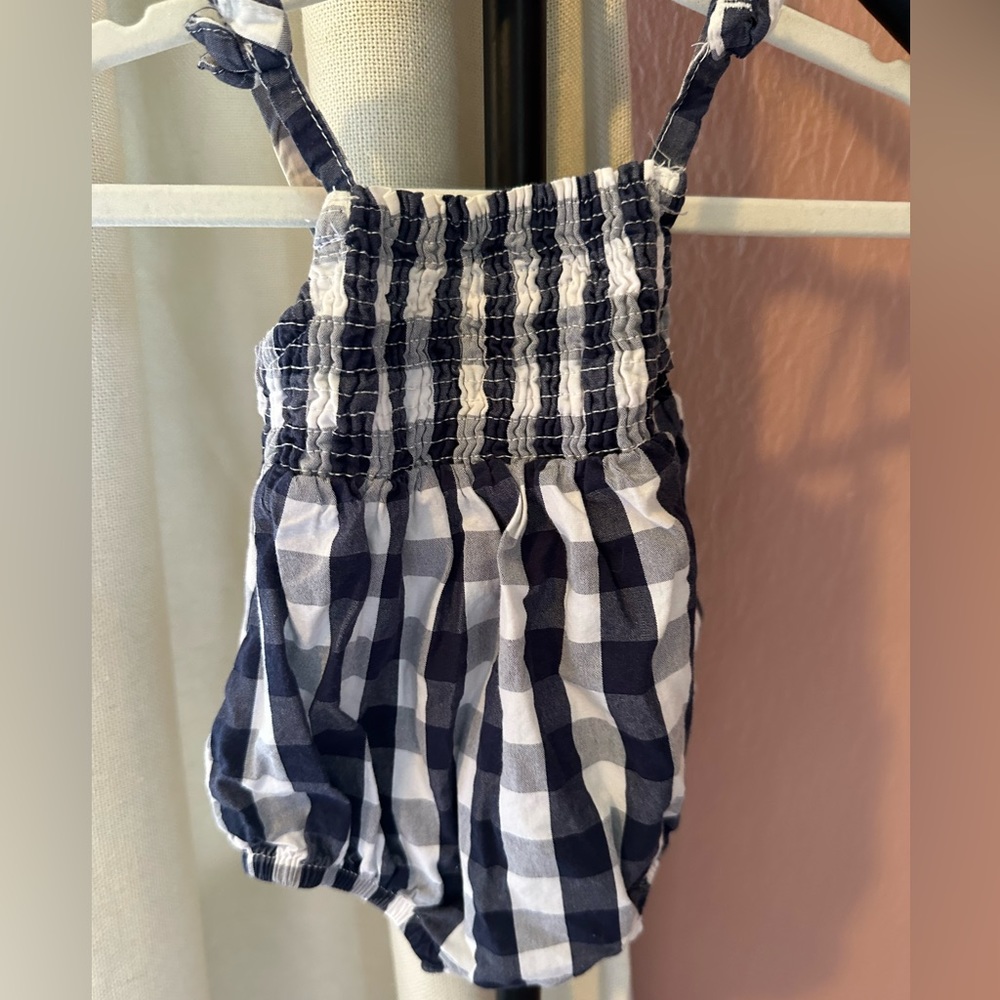 Buffalo check onesie- great for the 4th of July